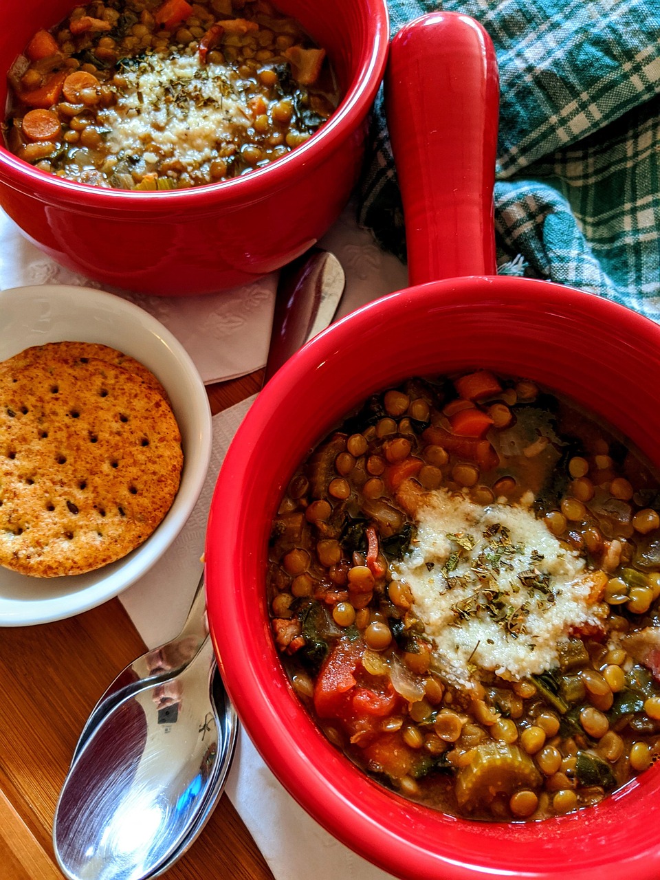 Chorizo, Kale and Chickpea Soup