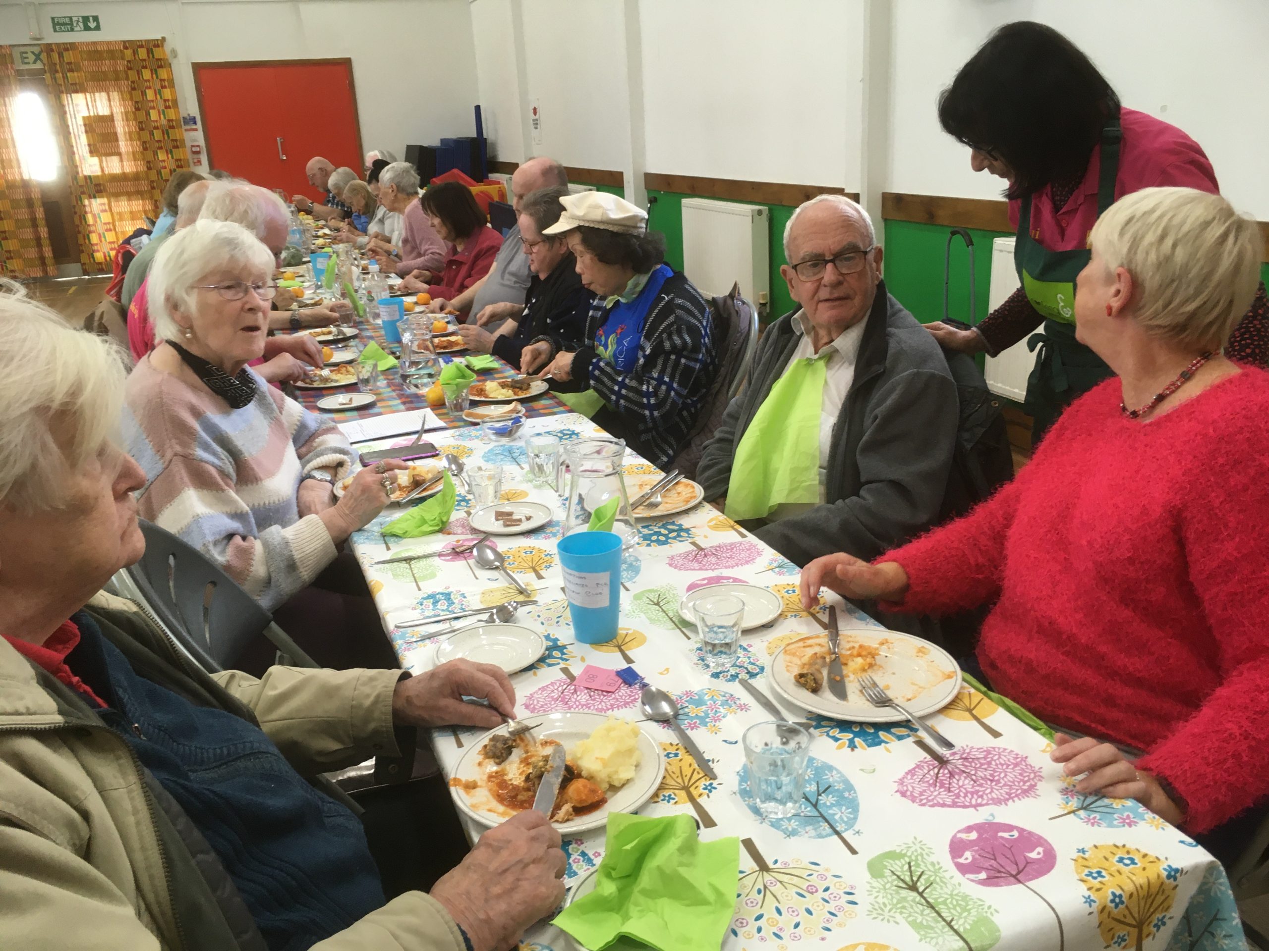 food and friendship group lunch