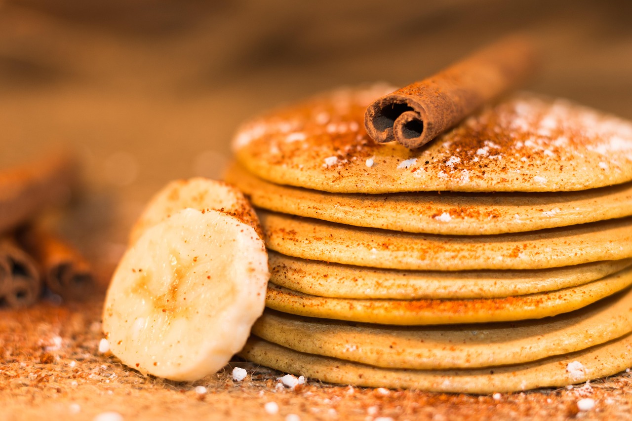 Olly’s Mushy Banana Pancakes