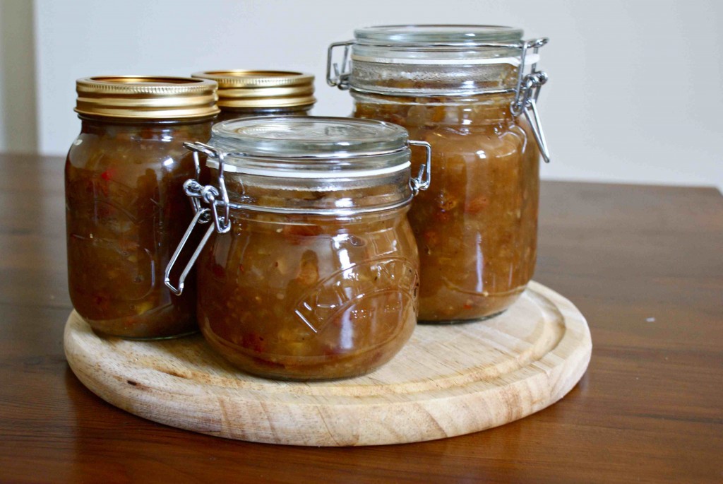 Pear, Rosemary and Chilli Chutney