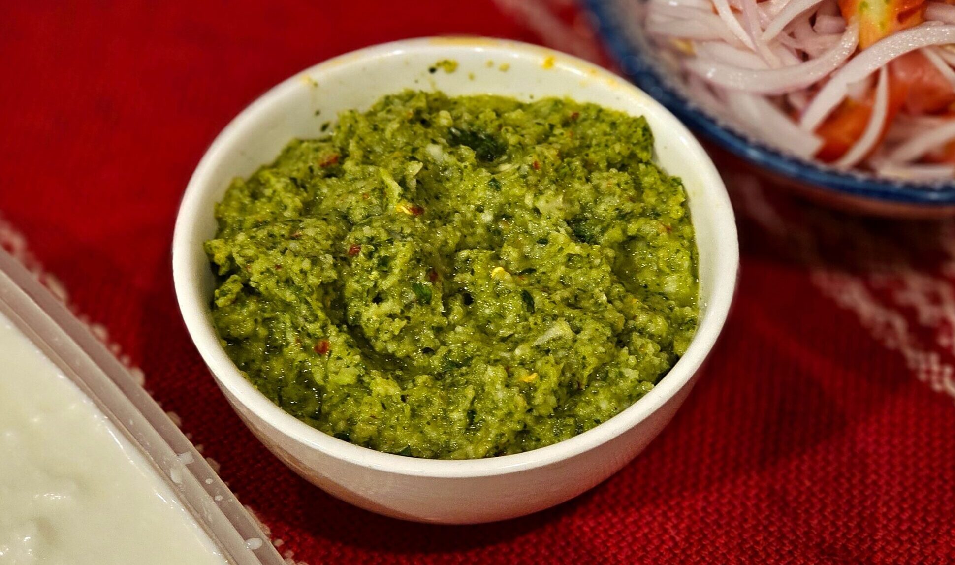Smashed Courgette Pate