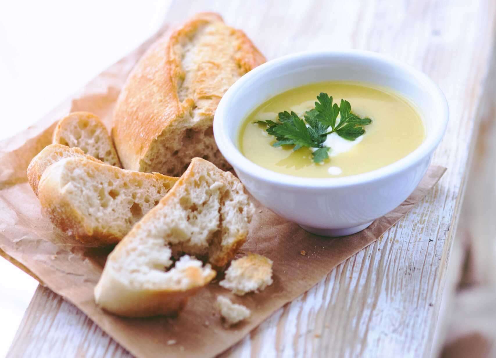 Vichyssoise (Leek & Potato Soup)