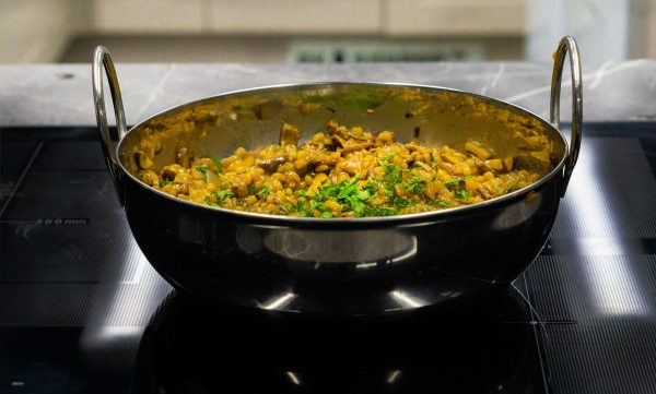 mushroom risotto