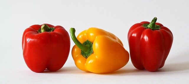 Eggs in peppers