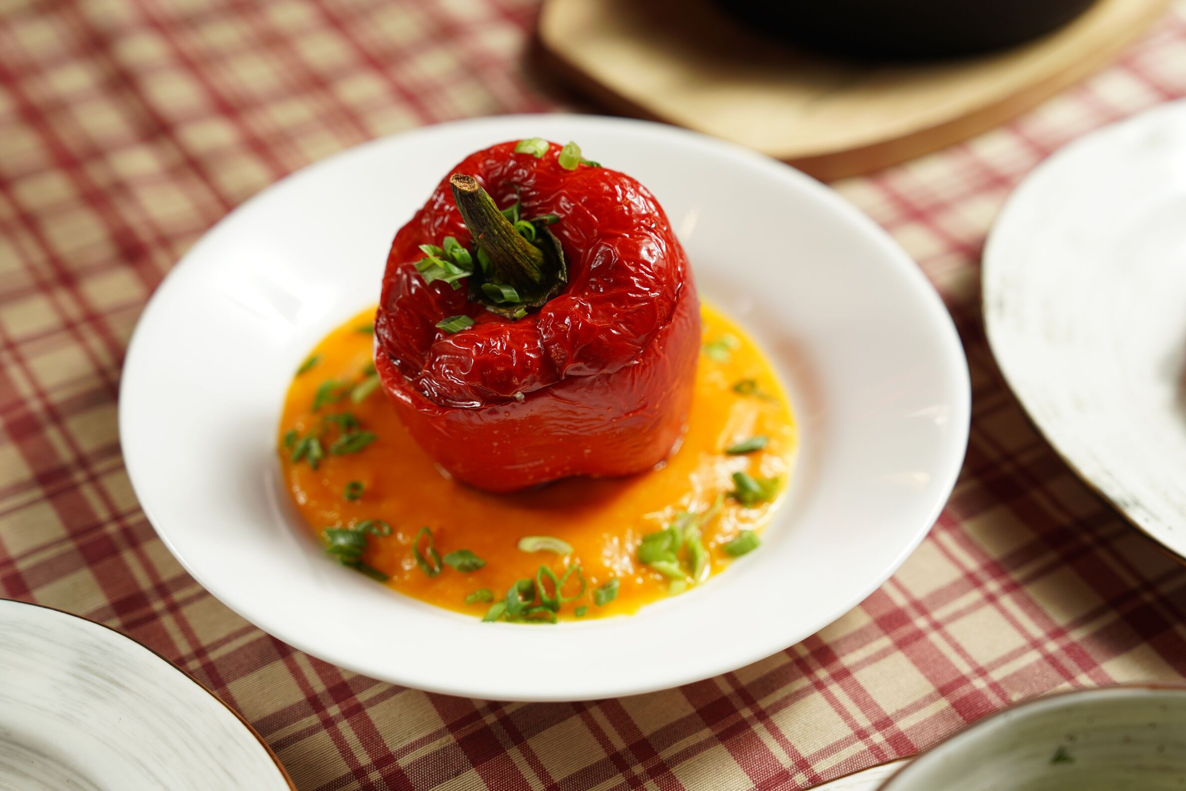 Eggs in peppers