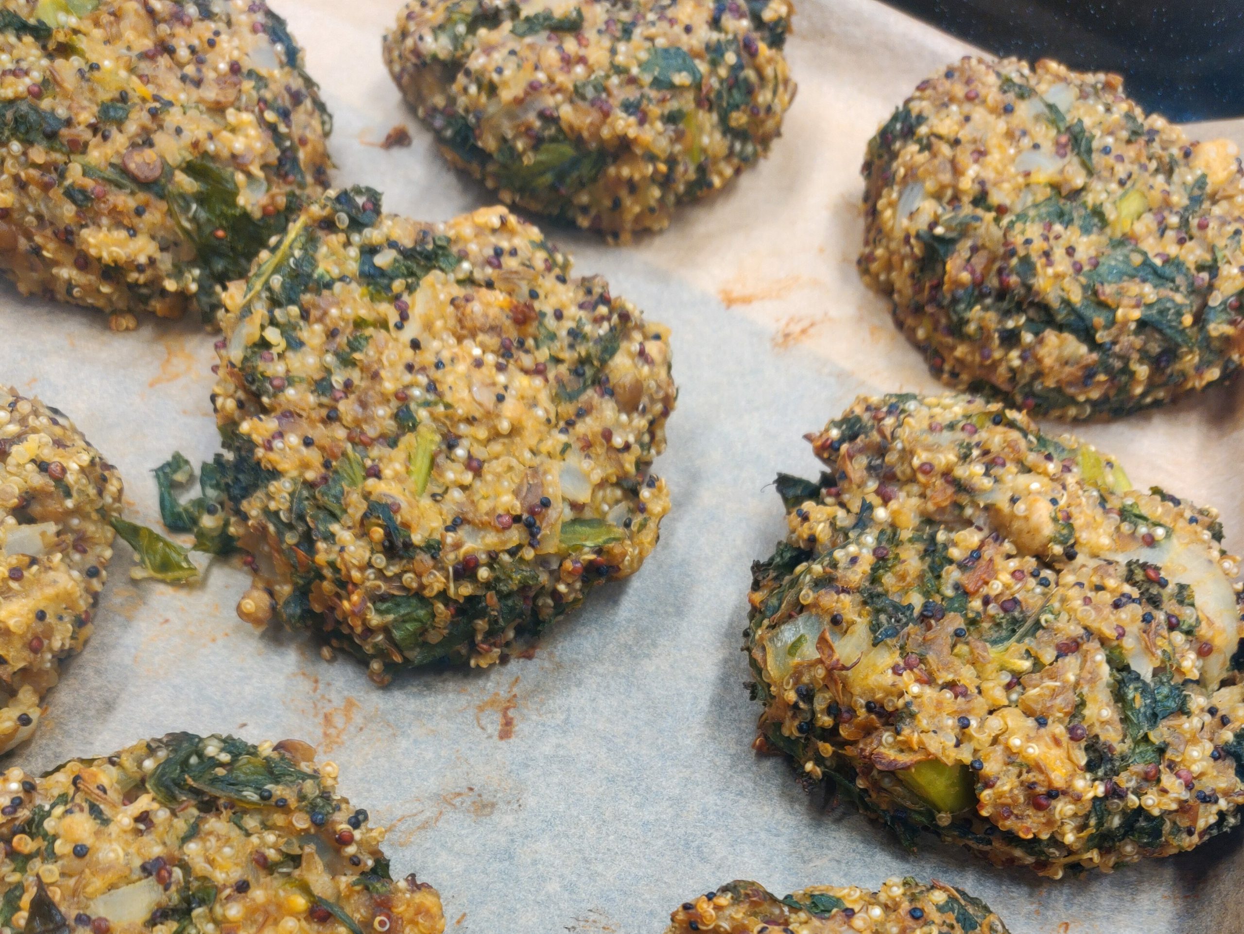 Spinach & Quinoa Patties