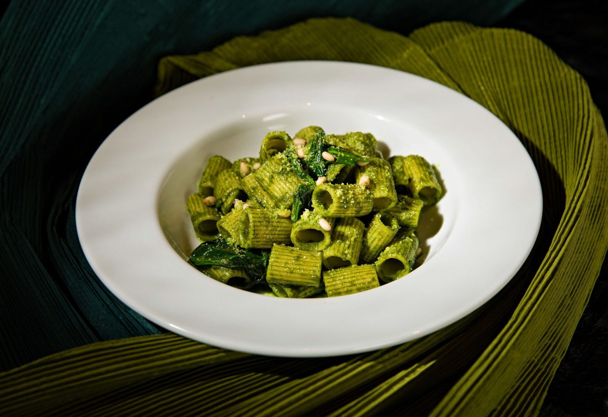 Green Mac and Cheese