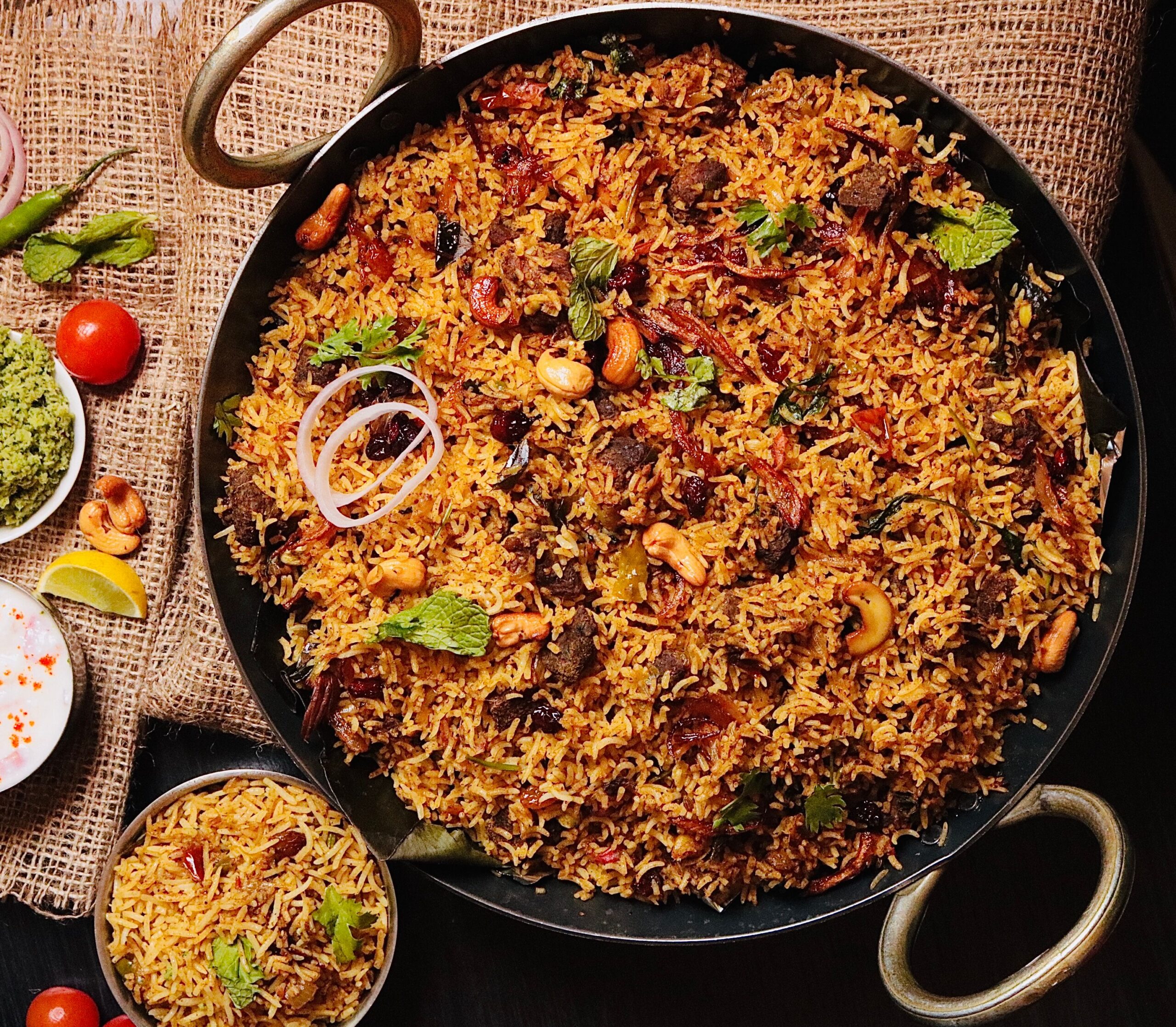 Beef Rogan Josh Biryani